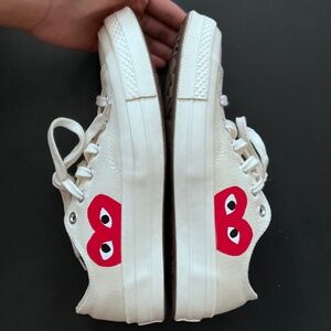 Converse Chuck Taylor All Star 70 Comme des Garcons PLAY White - Men's 7 W's 9